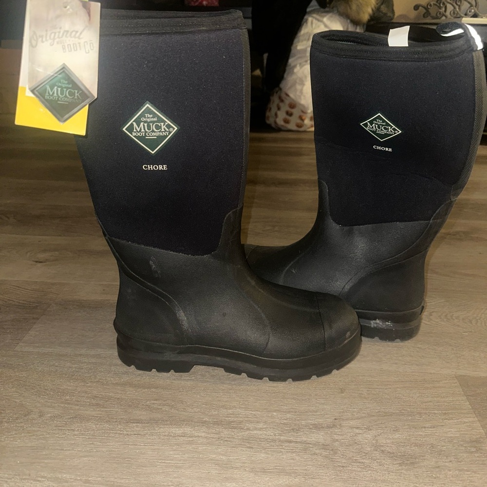 Muck Black Chore Boots